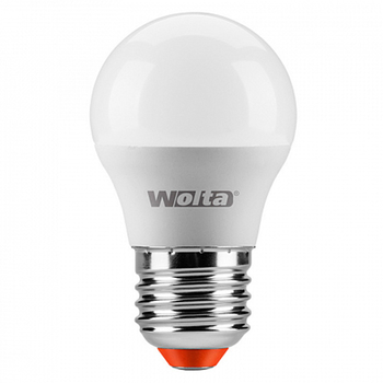 Светодиодная лампа WOLTA Standard G45 7.5Вт 625лм Е27 4000К - Светильники - Лампы - omvolt.ru